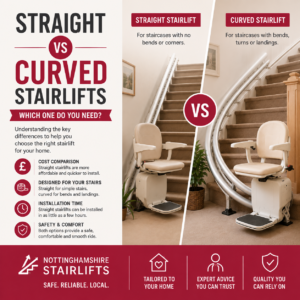 Straight vs Curved Stairlifts: Which One Do You Need?